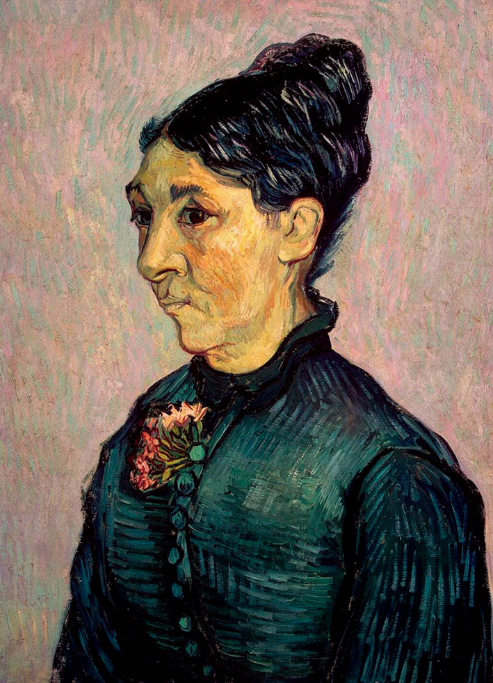  文森特·威廉·梵高  Vincent Willen Van Gogh —— 特拉比克夫人肖像